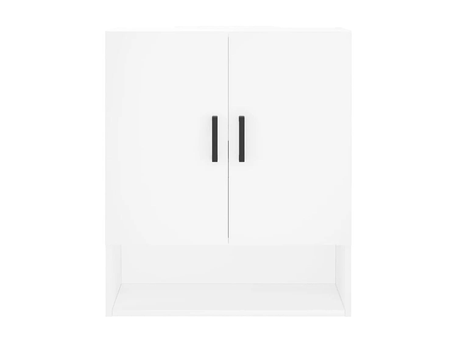 Armoire murale blanc 60x31x70 cm bois d'ingénierie FR49801