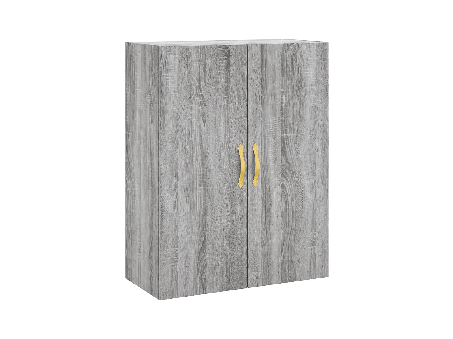 Armario de pared gris Sonoma 69,5x34x90 cm ES624980