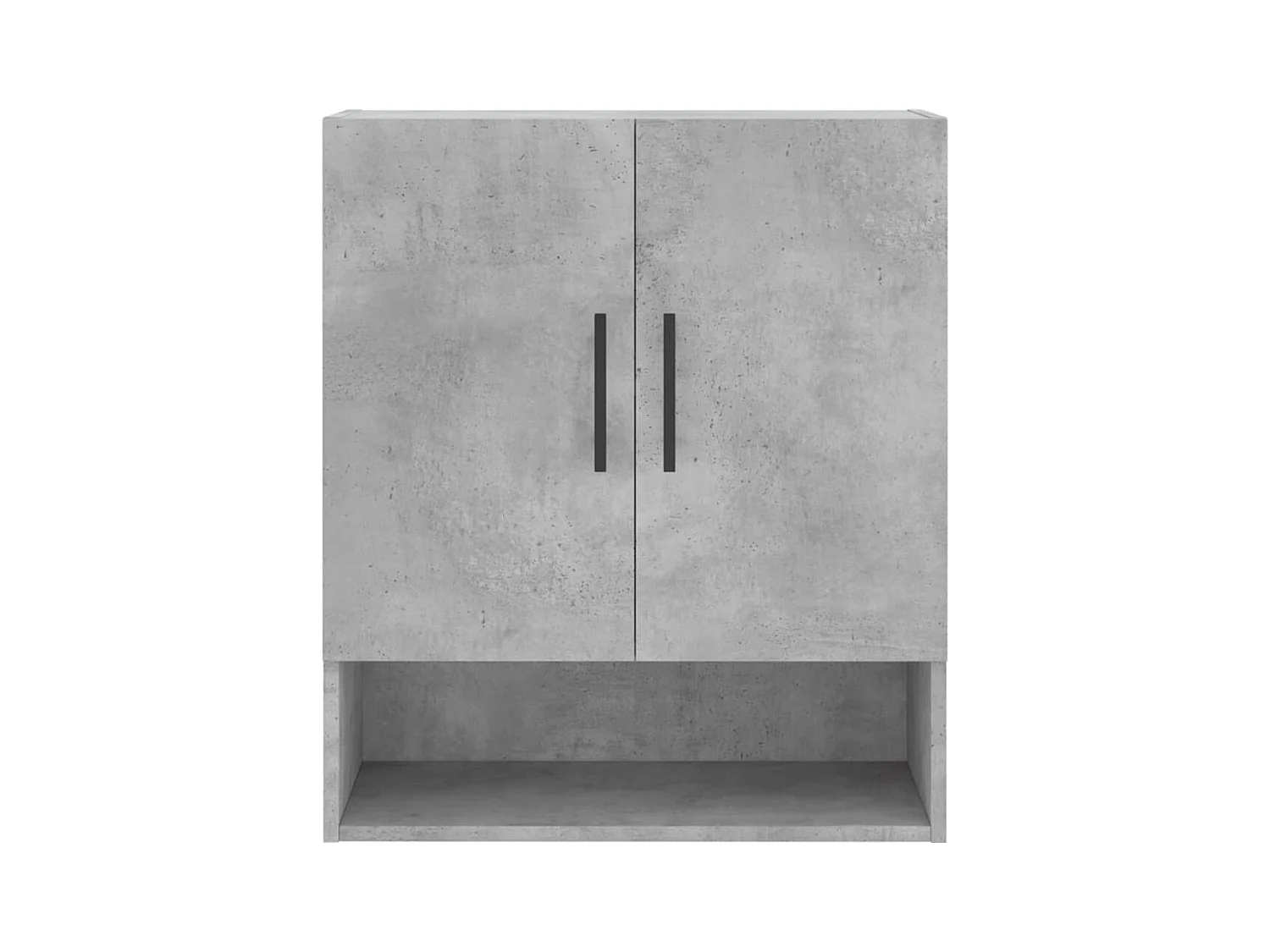 Armoire murale gris béton 60x31x70 cm bois d'ingénierie FR60017