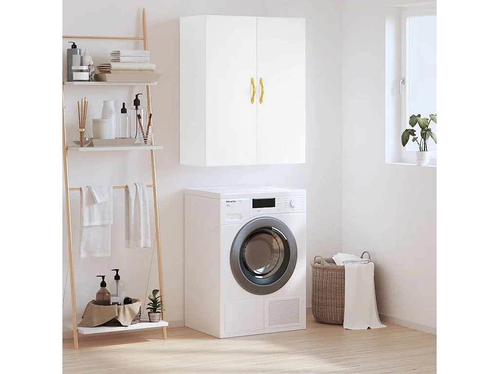 Armario de pared blanco 69,5x34x90 cm ES326154