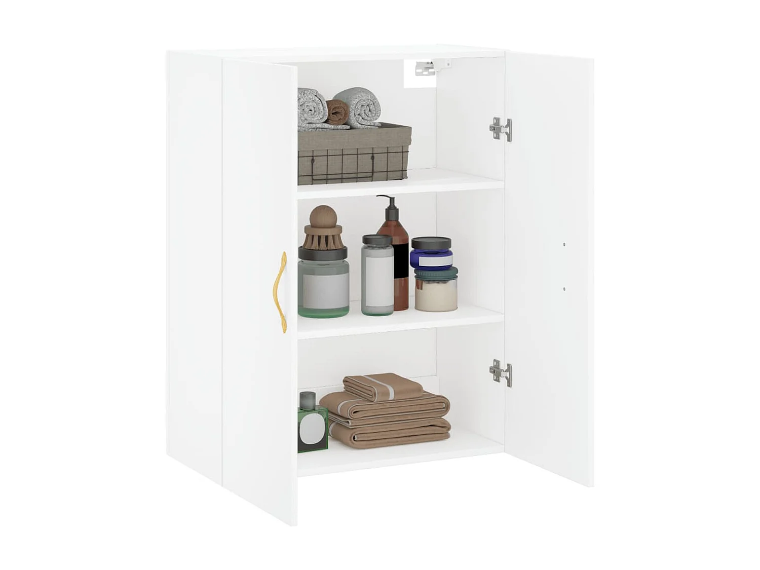 Armario de pared blanco 69,5x34x90 cm ES326154