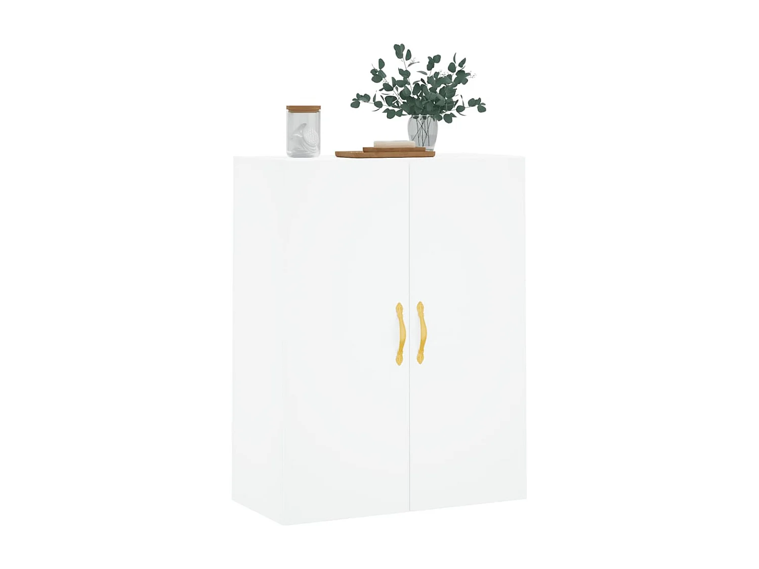 Armoire murale blanc 69,5x34x90 cm FR67662