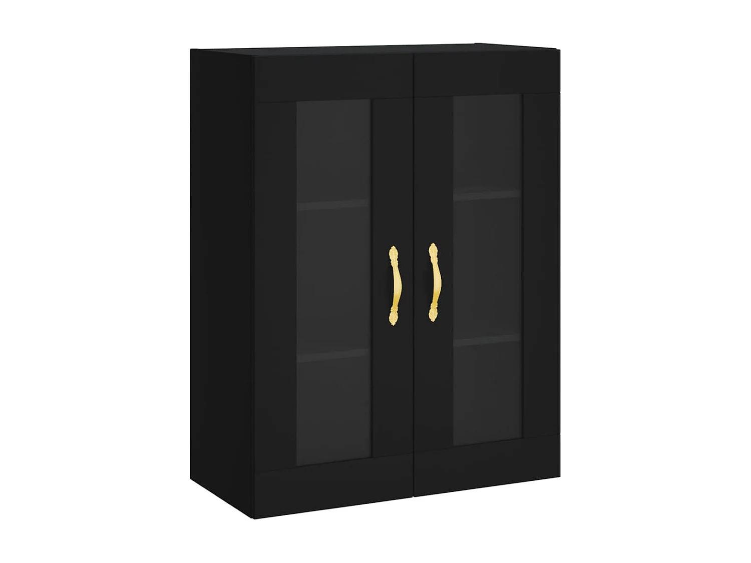 Armoire murale noir 69,5x34x90 cm FR90919