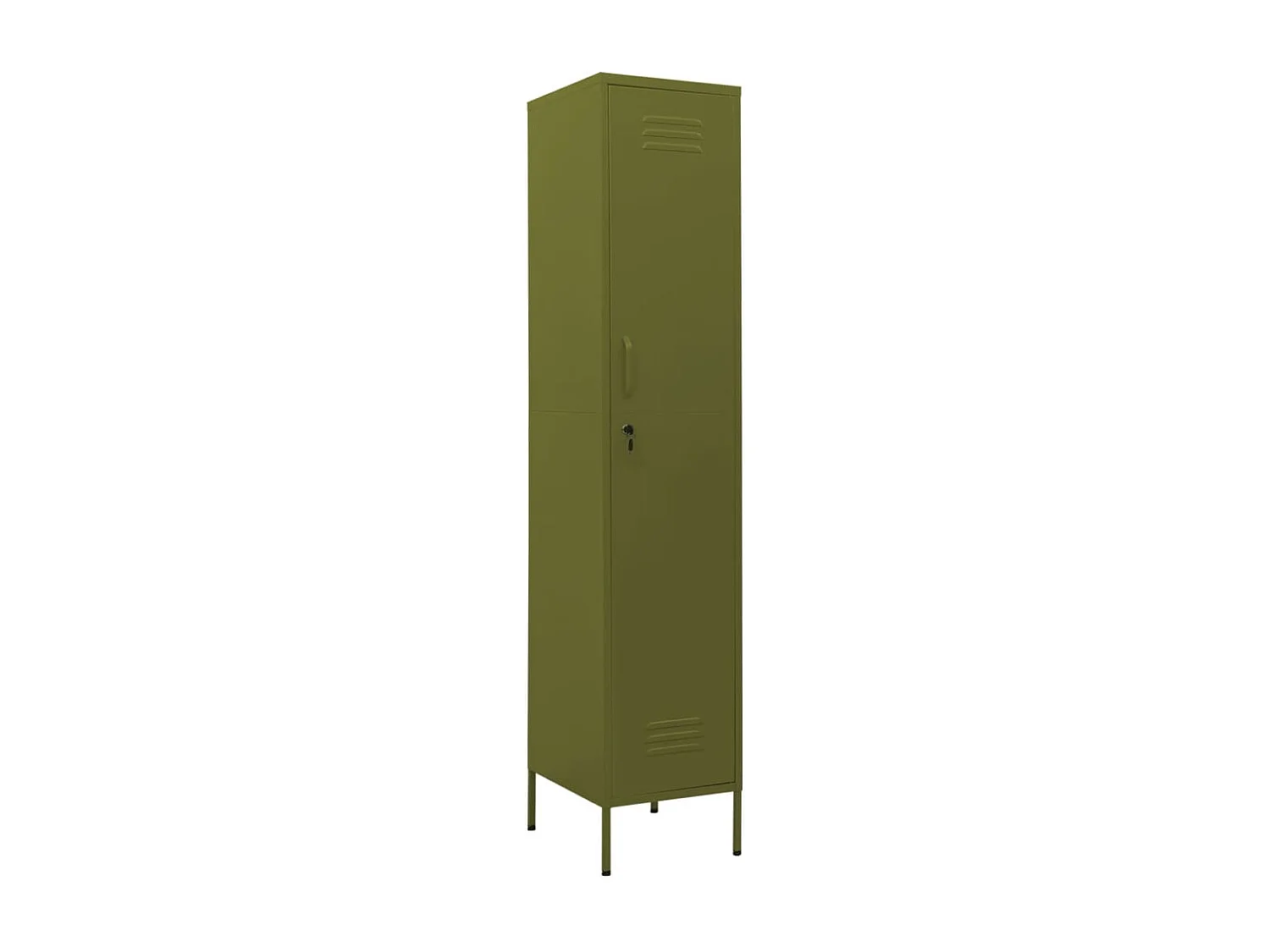 Armoire à casiers Vert olive 35x46x180 cm Acier FR14005