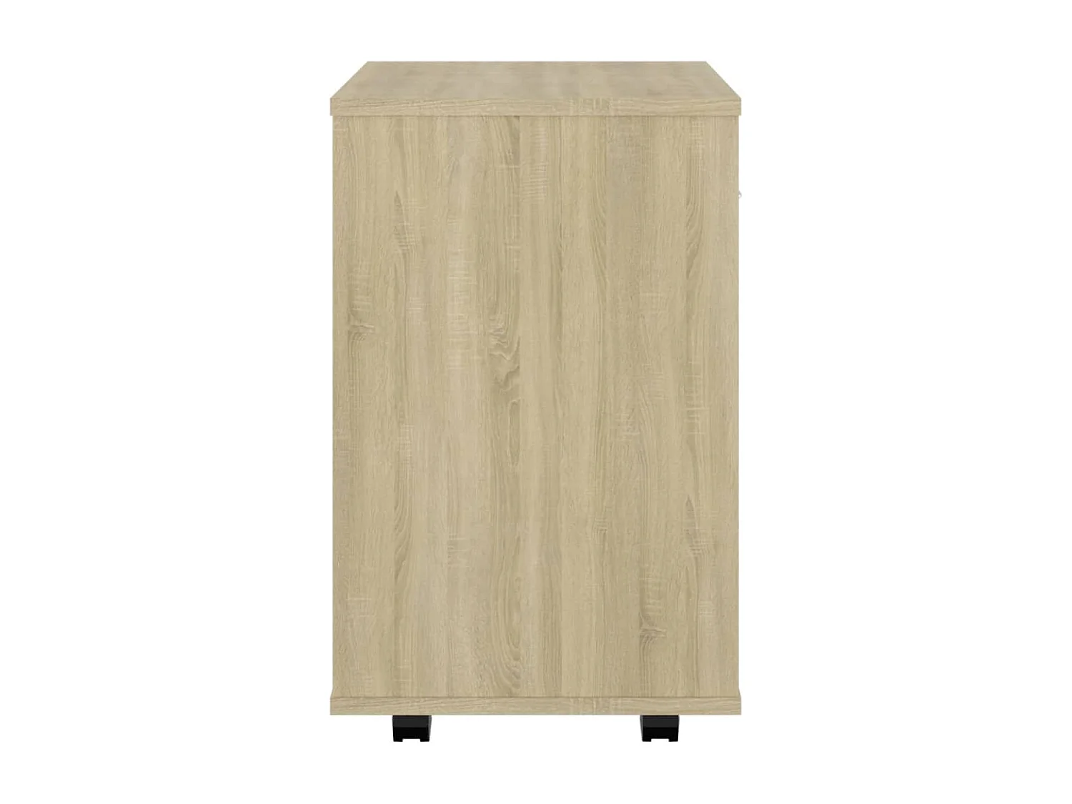 Armoire à roulettes Chêne sonoma 46x36x59 cm Bois d’ingénierie FR12126
