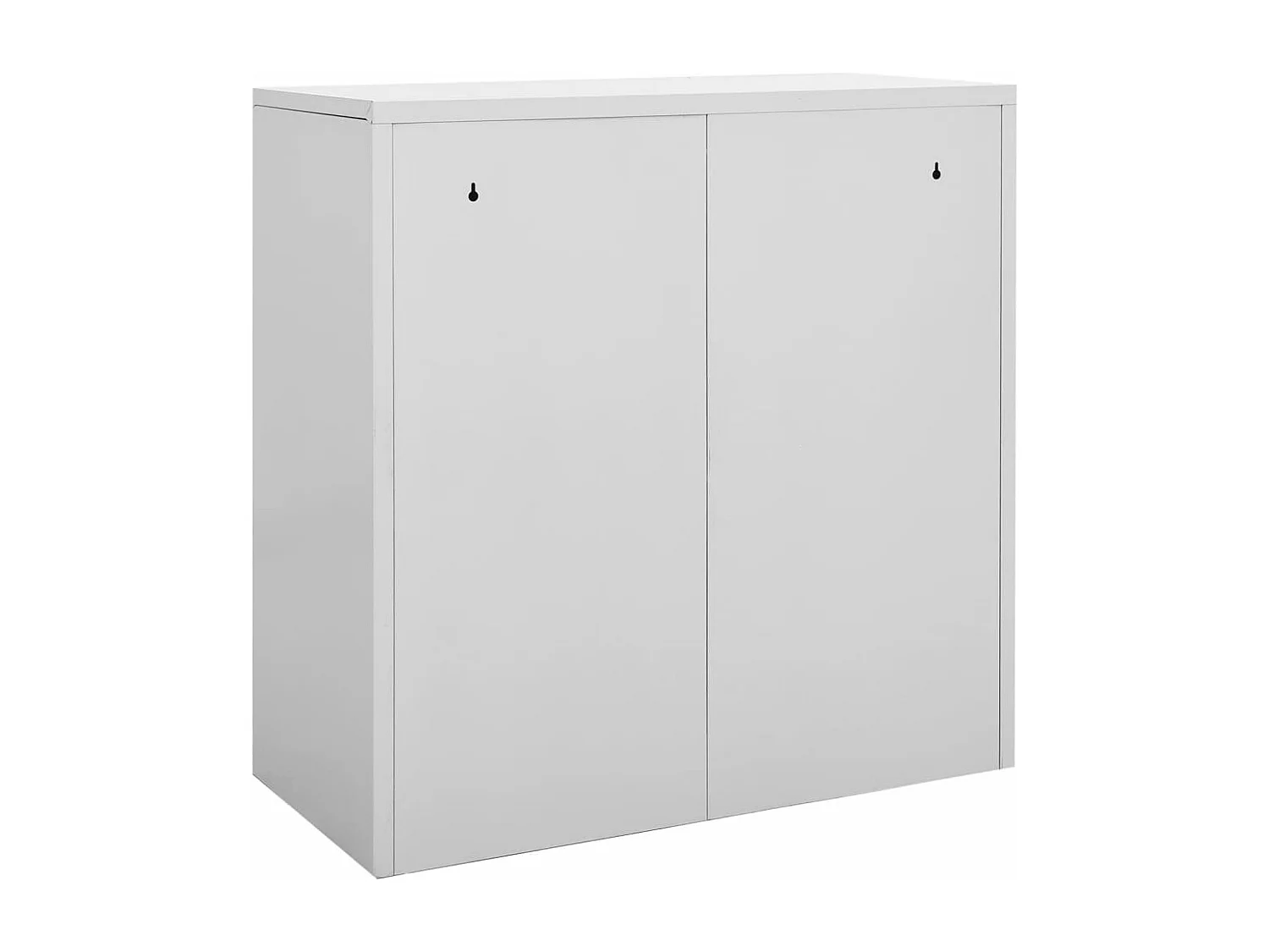 Armoire à casiers Gris clair 90x45x92,5 cm Acier FR99072