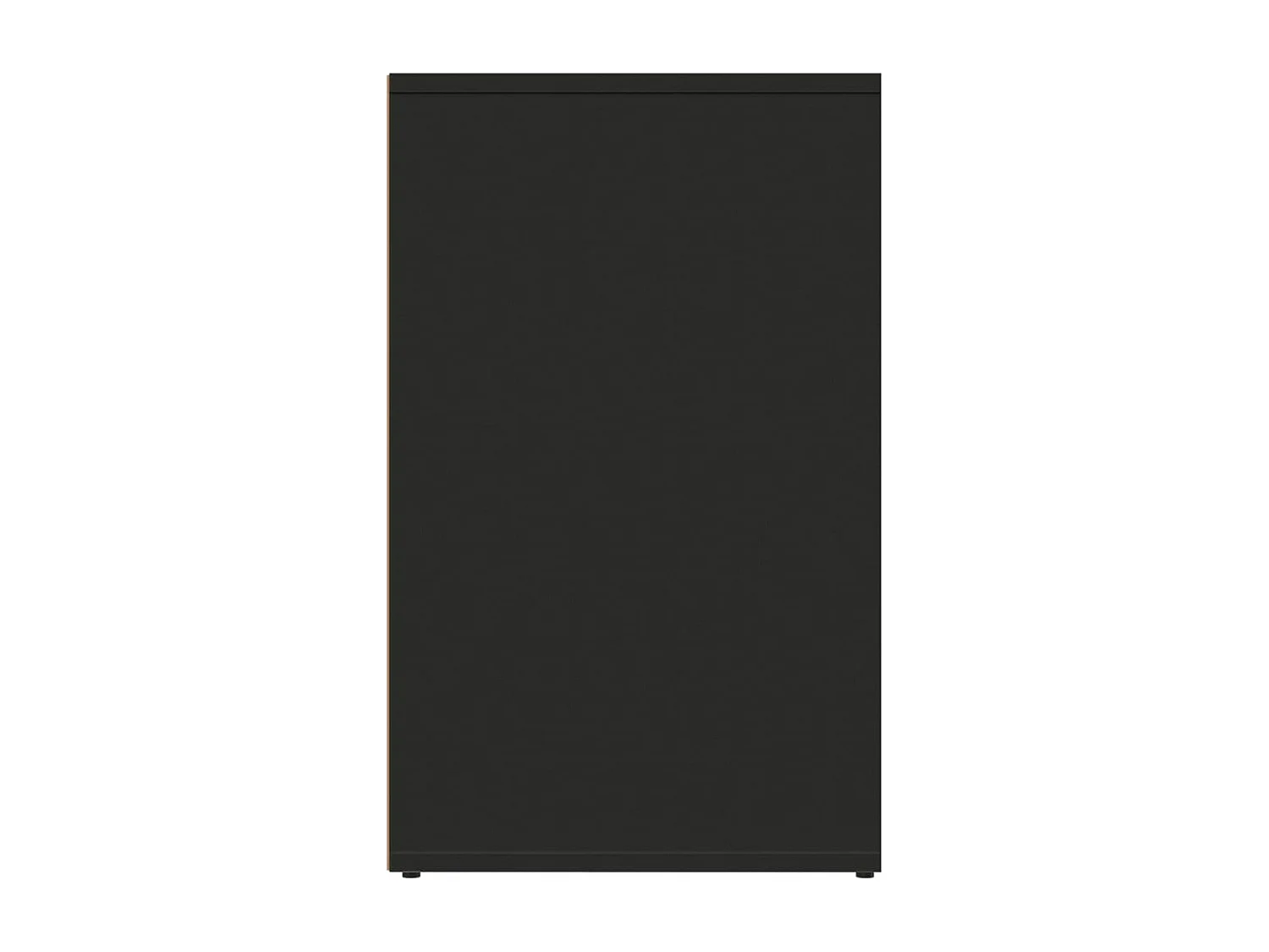 Mueble de vestidor madera de ingeniería negro 80x40x65 cm ES918661