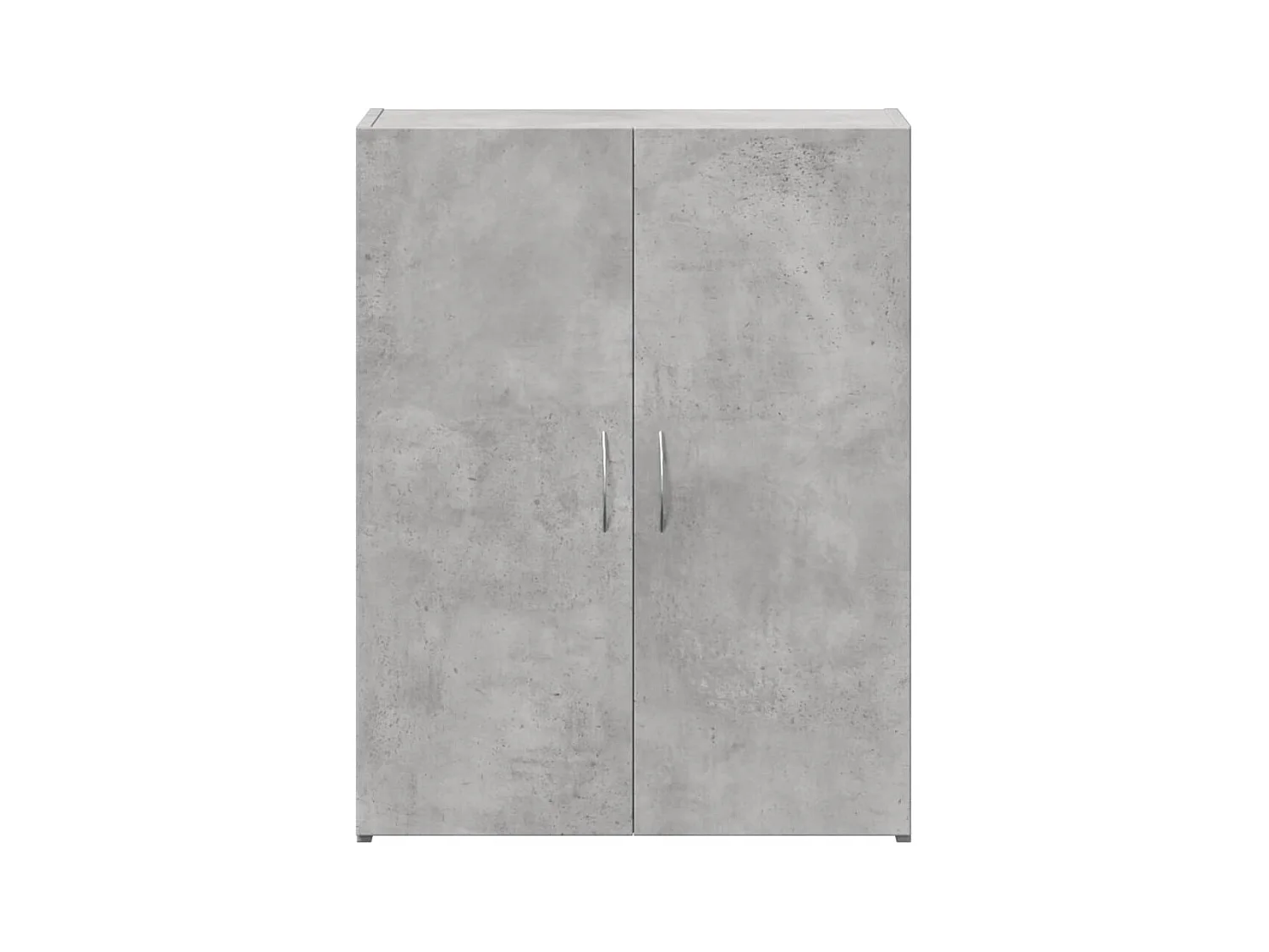 Archiefkast 60x32x77,5 cm bewerkt hout betongrijs BE294926