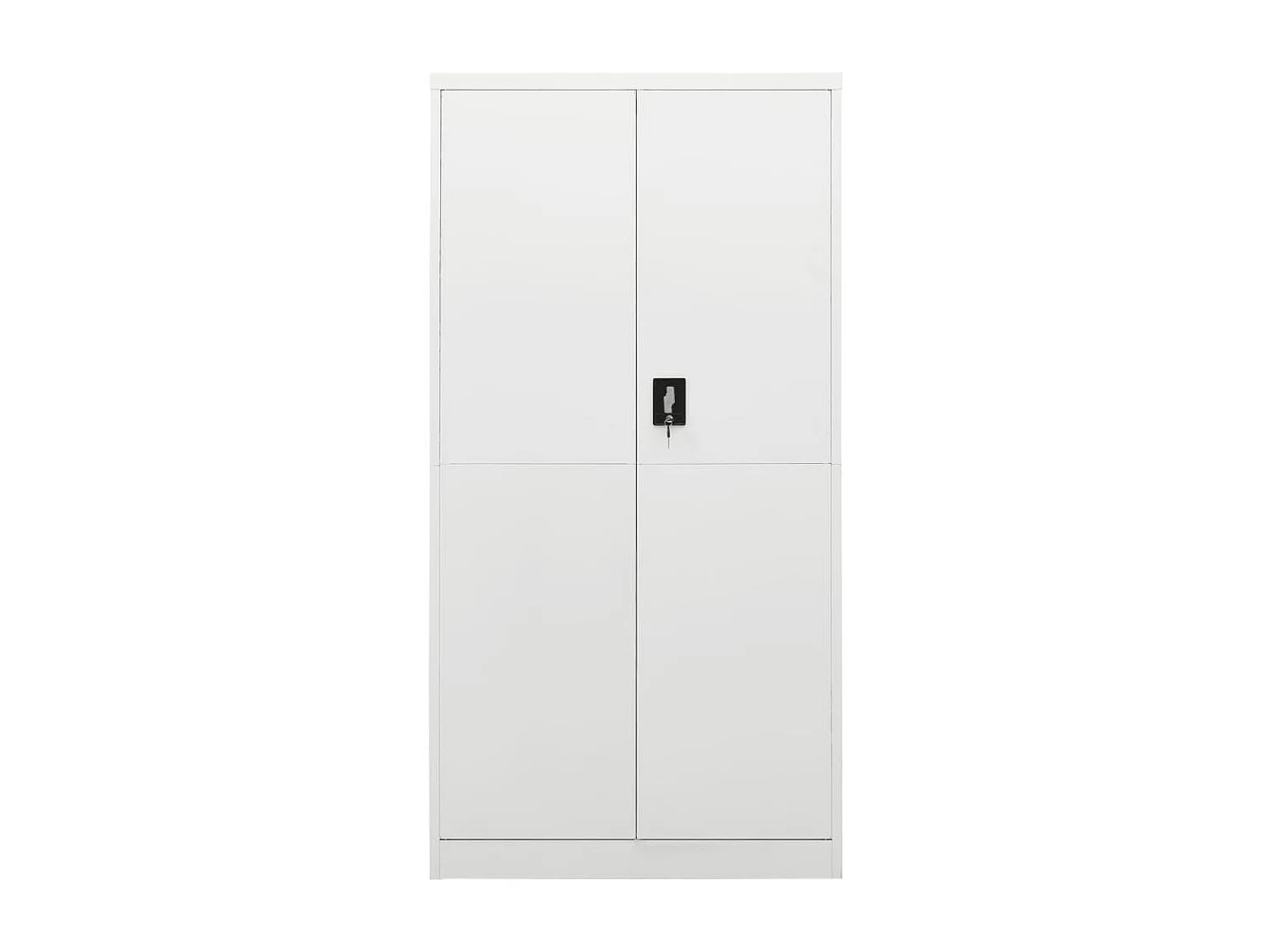 Lockerkast 90x40x180 cm staal wit BE525060