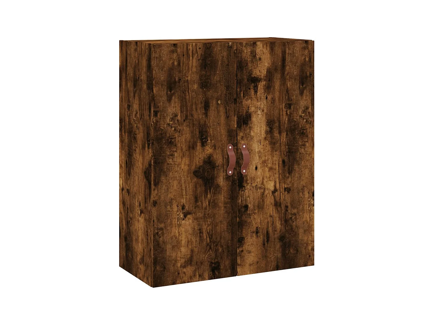 Armario de pared roble ahumado 69,5x34x90 cm ES375907