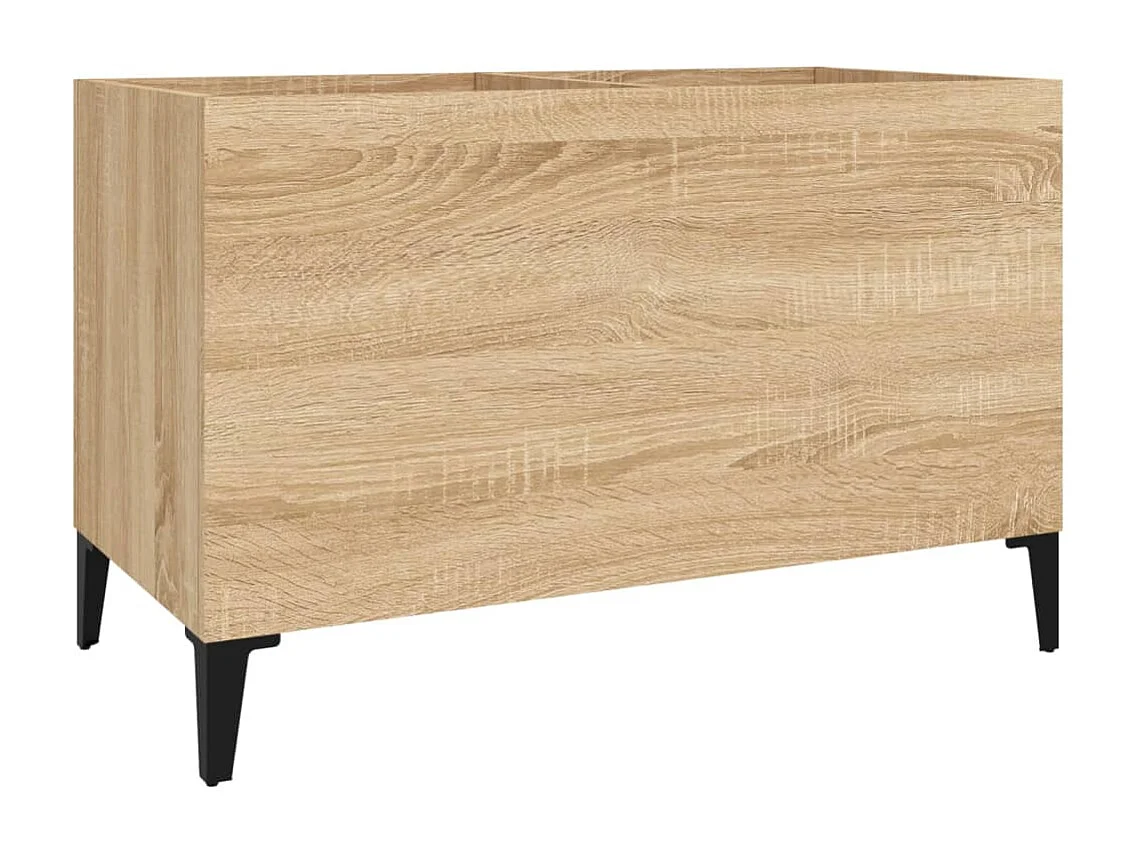 Armoire à disques chêne sonoma 74,5x38x48 cm bois d'ingénierie FR29914