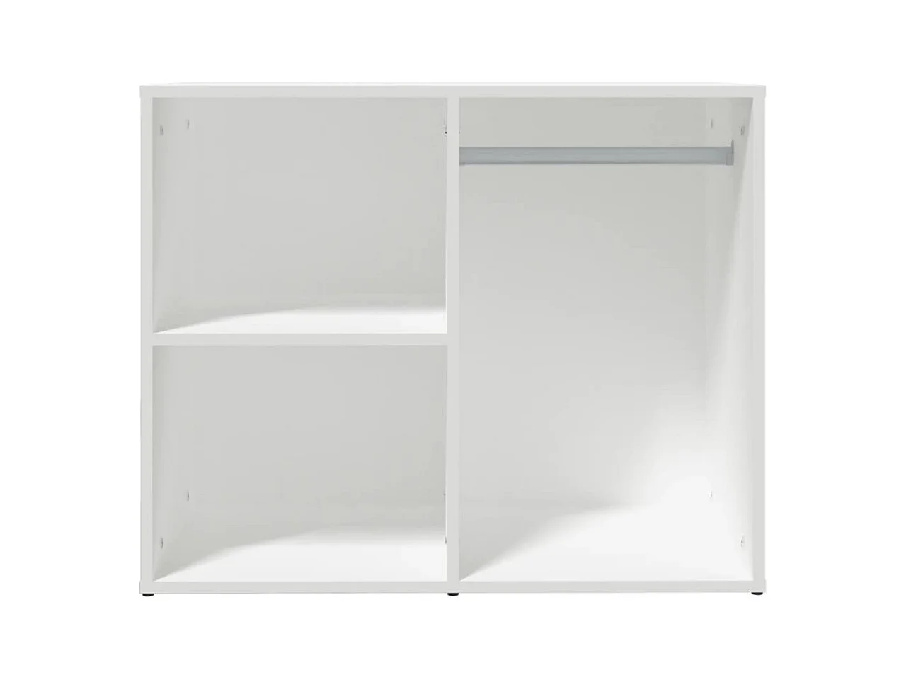 Armoire de dressing Blanc 80x40x65 cm Bois d'ingénierie FR12547