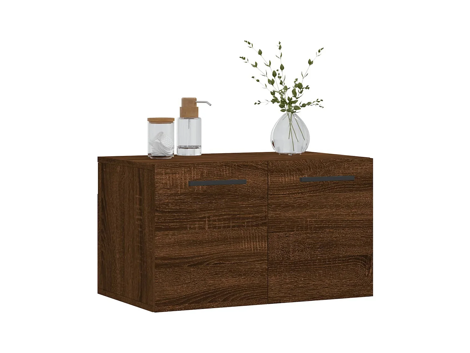 Armoire murale Chêne marron 60x36,5x35 cm Bois d'ingénierie FR83802