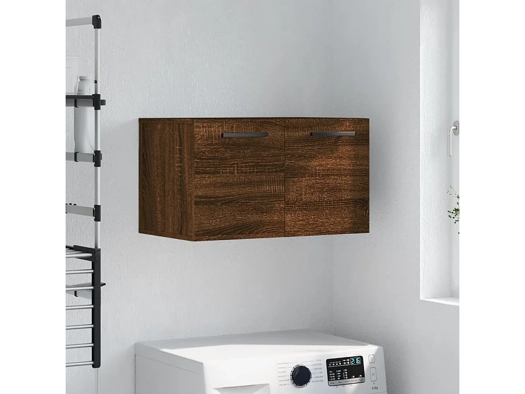 Armoire murale Chêne marron 60x36,5x35 cm Bois d'ingénierie FR83802