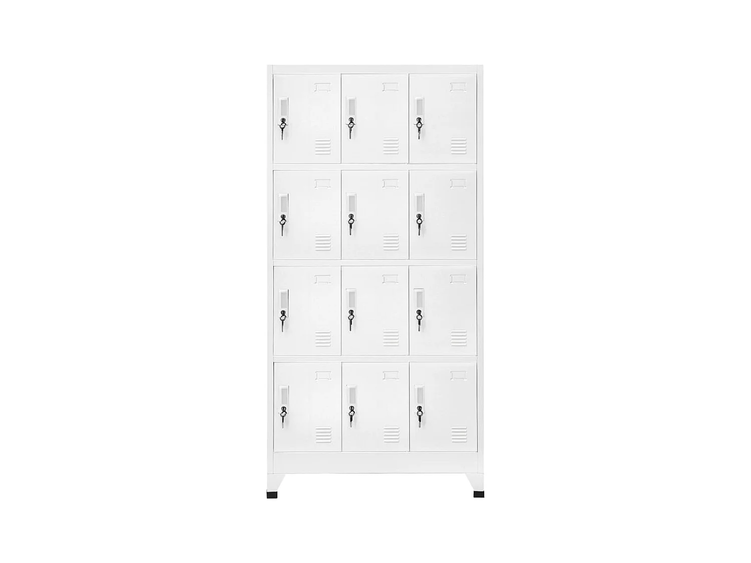 Taquilla con 12 compartimentos 90x45x180 cm ES667631