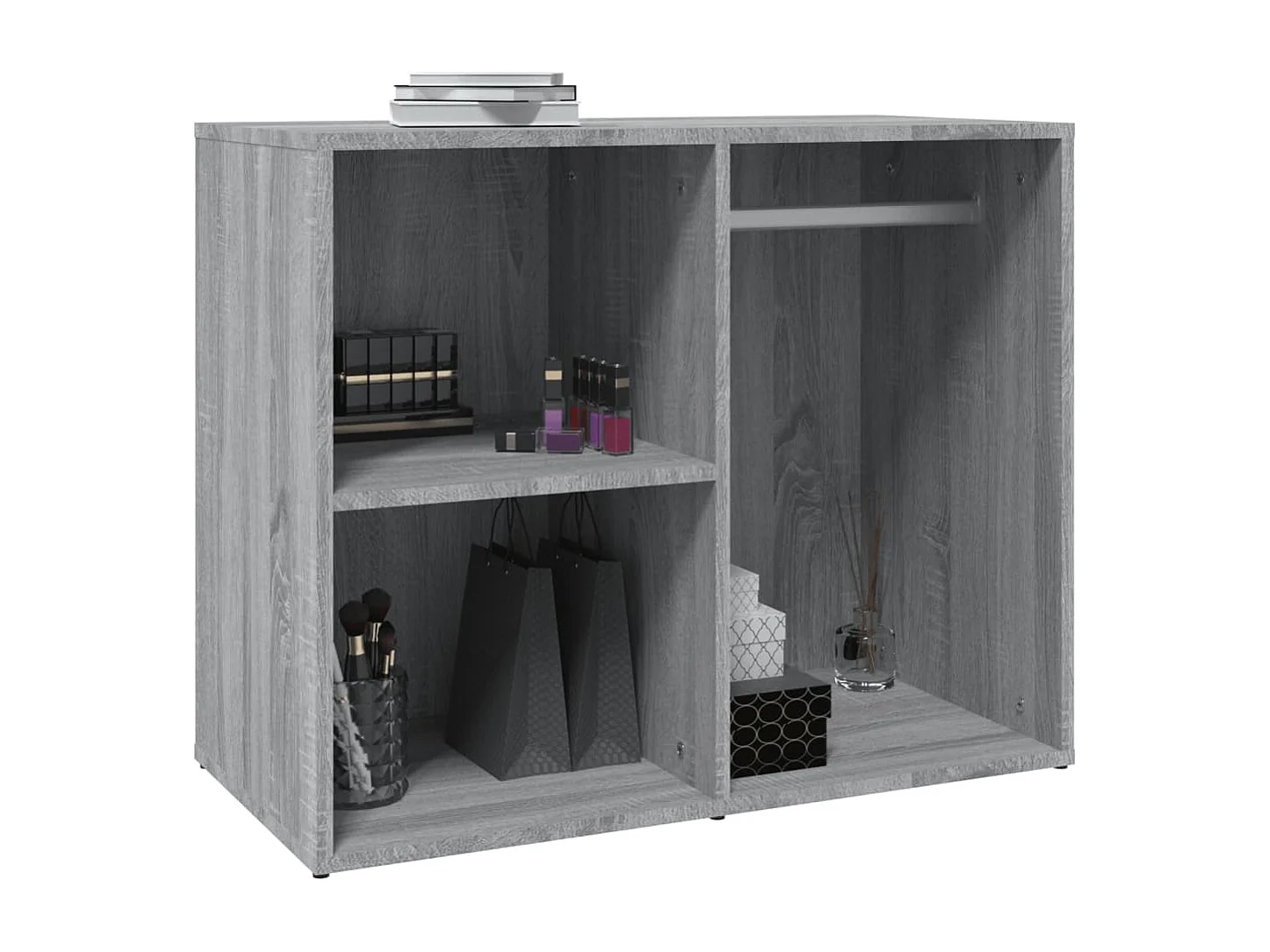 Armoire de dressing Sonoma gris 80x40x65 cm Bois d'ingénierie FR36301