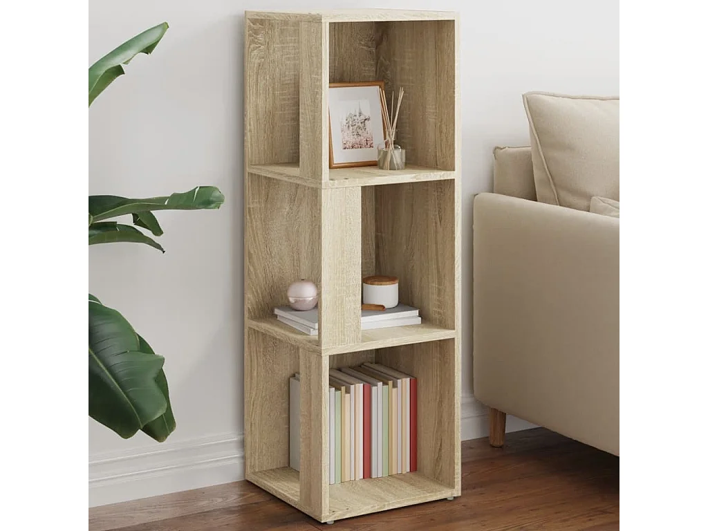 Armoire d'angle Chêne sonoma 33x33x100 cm Bois d'ingénierie FR57364