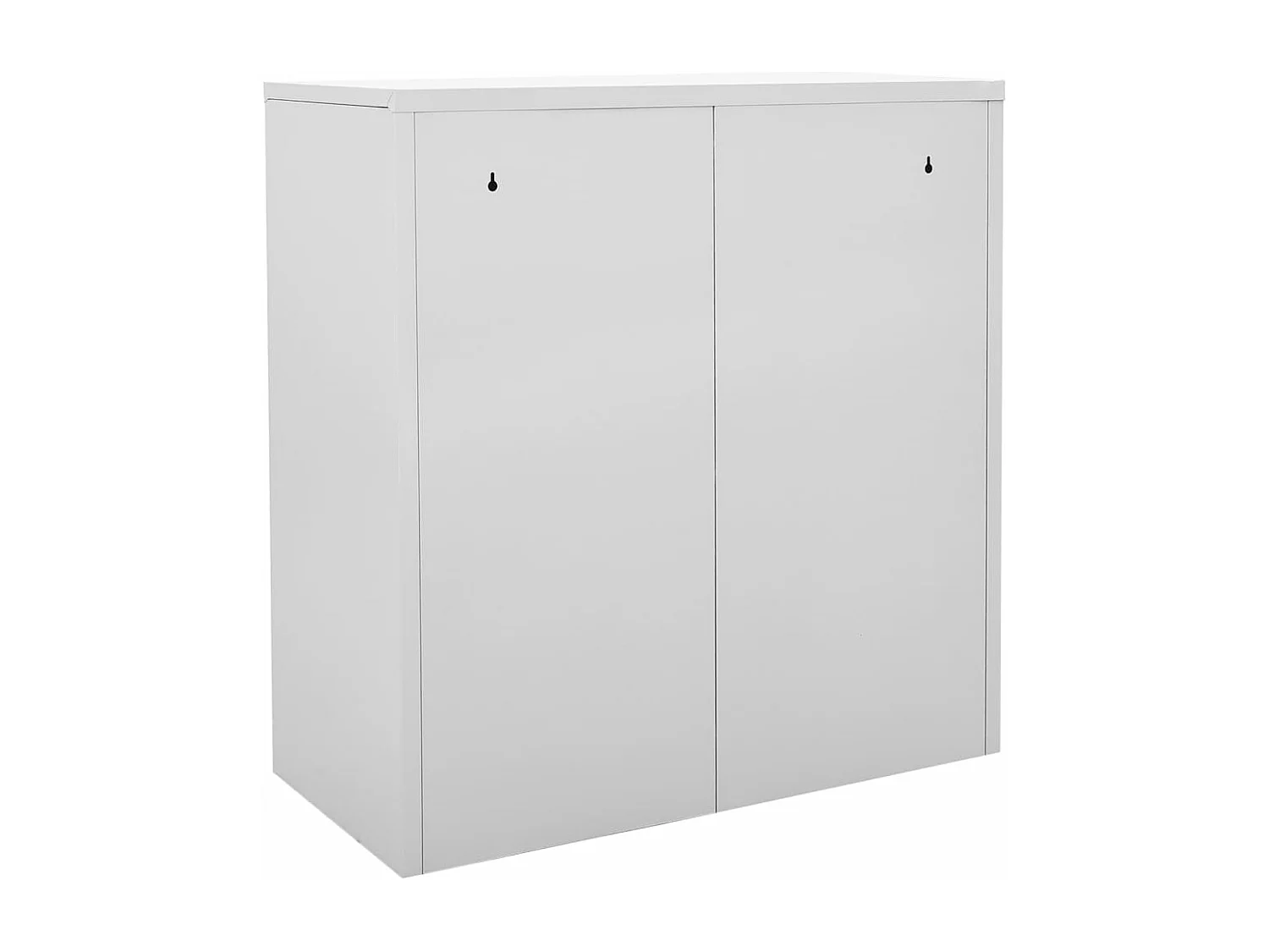 Armoire à casiers Gris clair 90x45x92,5 cm Acier FR24962