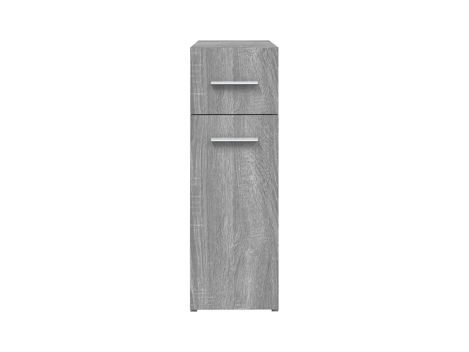 Armario botiquín madera contrachapada gris Sonoma 20x45,5x60cm ES975896