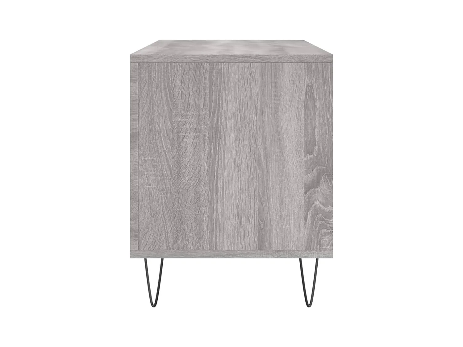 Mueble para discos madera contrachapada gris Sonoma 100x38x48cm ES997698