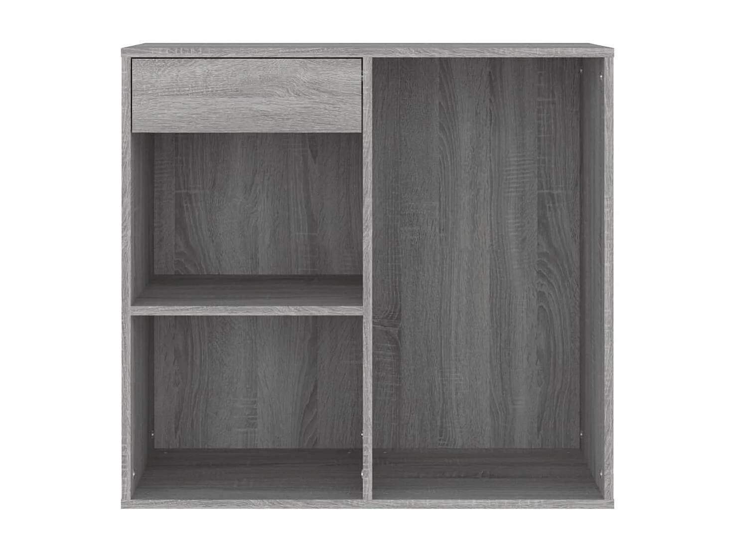 Armoire cosmétique Sonoma gris 80x40x75 cm Bois d'ingénierie FR57165