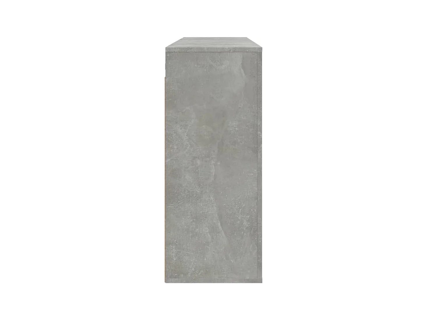 Armario de pared madera contrachapada gris hormigón 80x33x80 cm ES512140