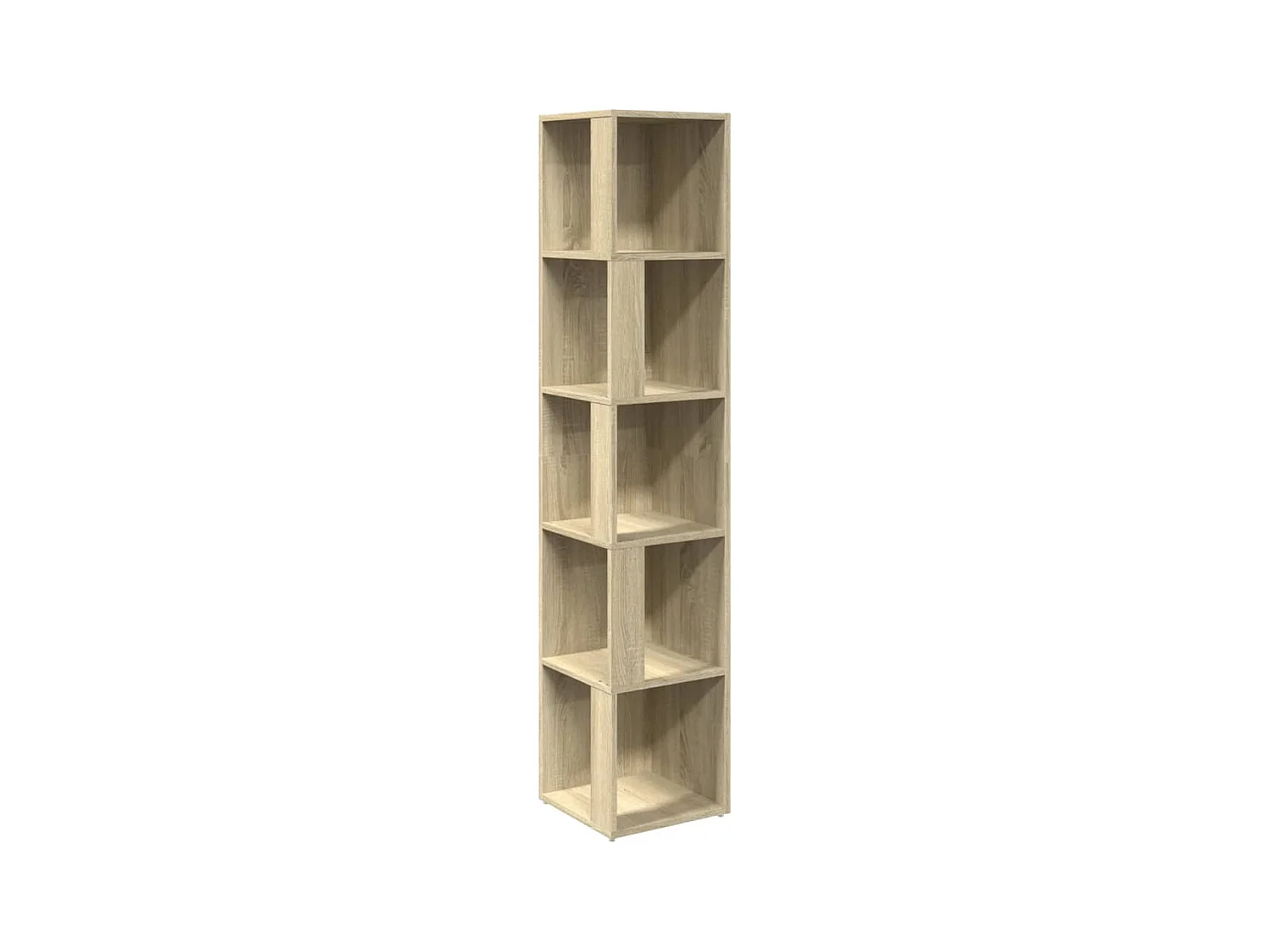 Mueble de esquina madera ingeniería roble Sonoma 33x33x164,5 cm ES765106