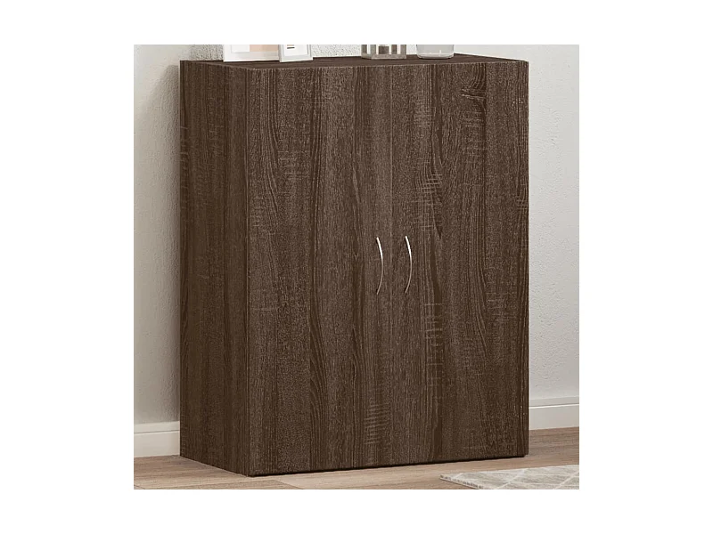 Arquivador 60x32x77,5 cm derivados de madeira carvalho castanho PT155805