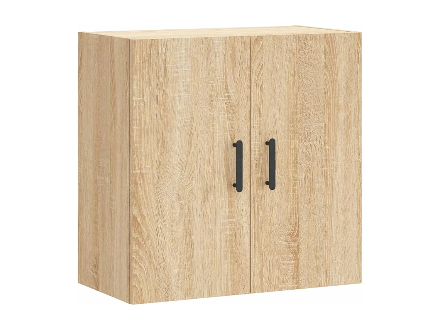 Wandkast 60x31x60 cm bewerkt hout sonoma eikenkleurig BE412730