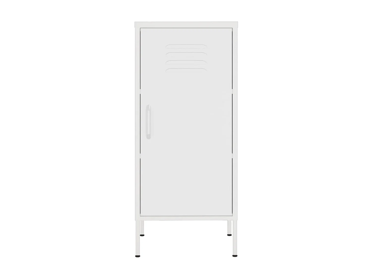 Armoire de rangement Blanc 42,5x35x101,5 cm Acier FR67273