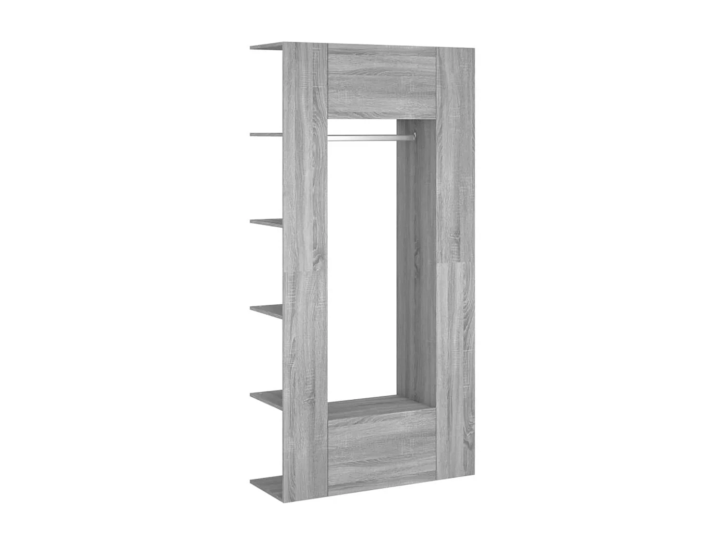 Armoires de couloir 2 pcs sonoma gris Bois d'ingénierie FR47354