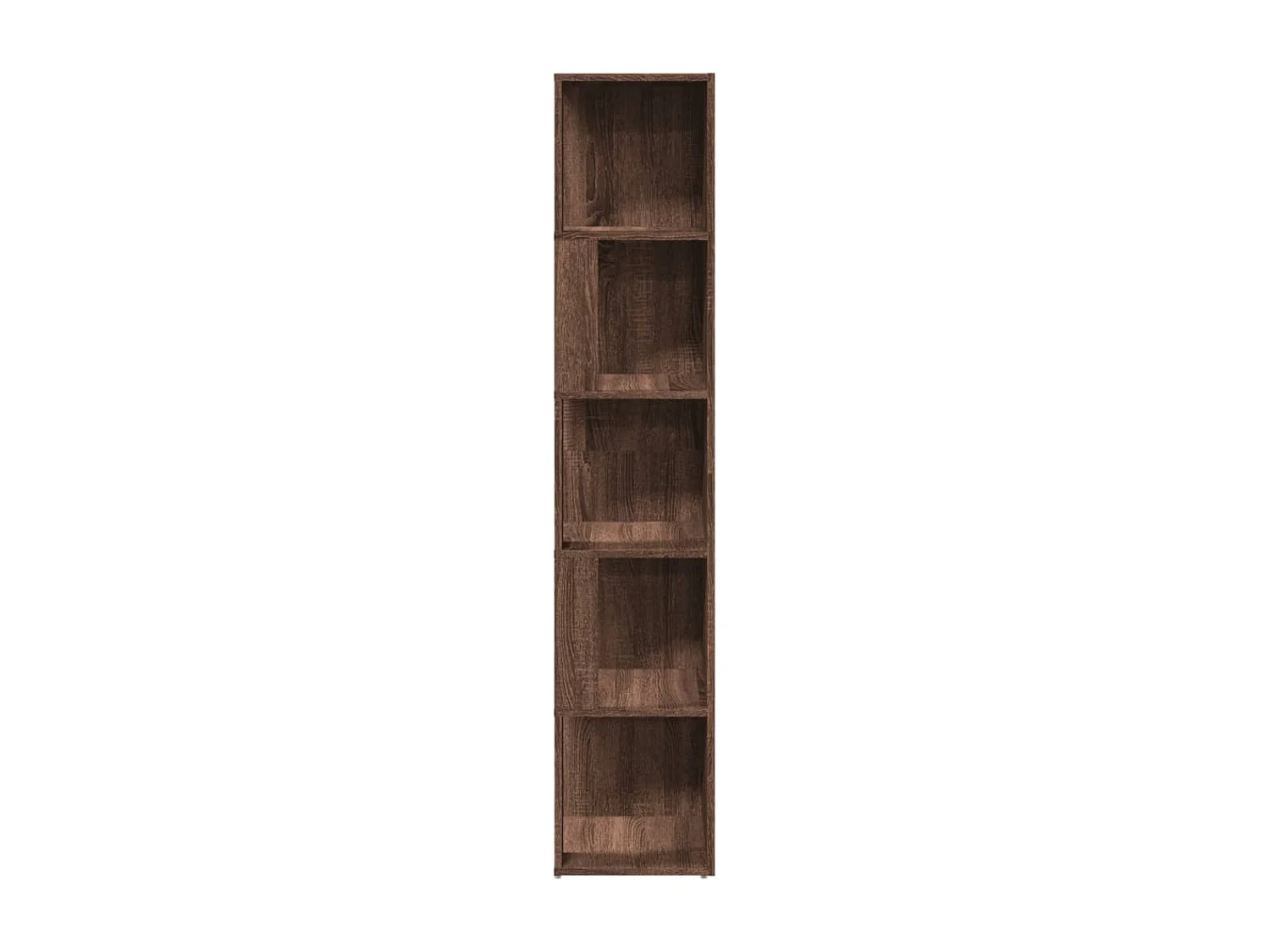 Armoire d'angle Chêne marron 33x33x164,5 cm Bois d'ingénierie FR55222