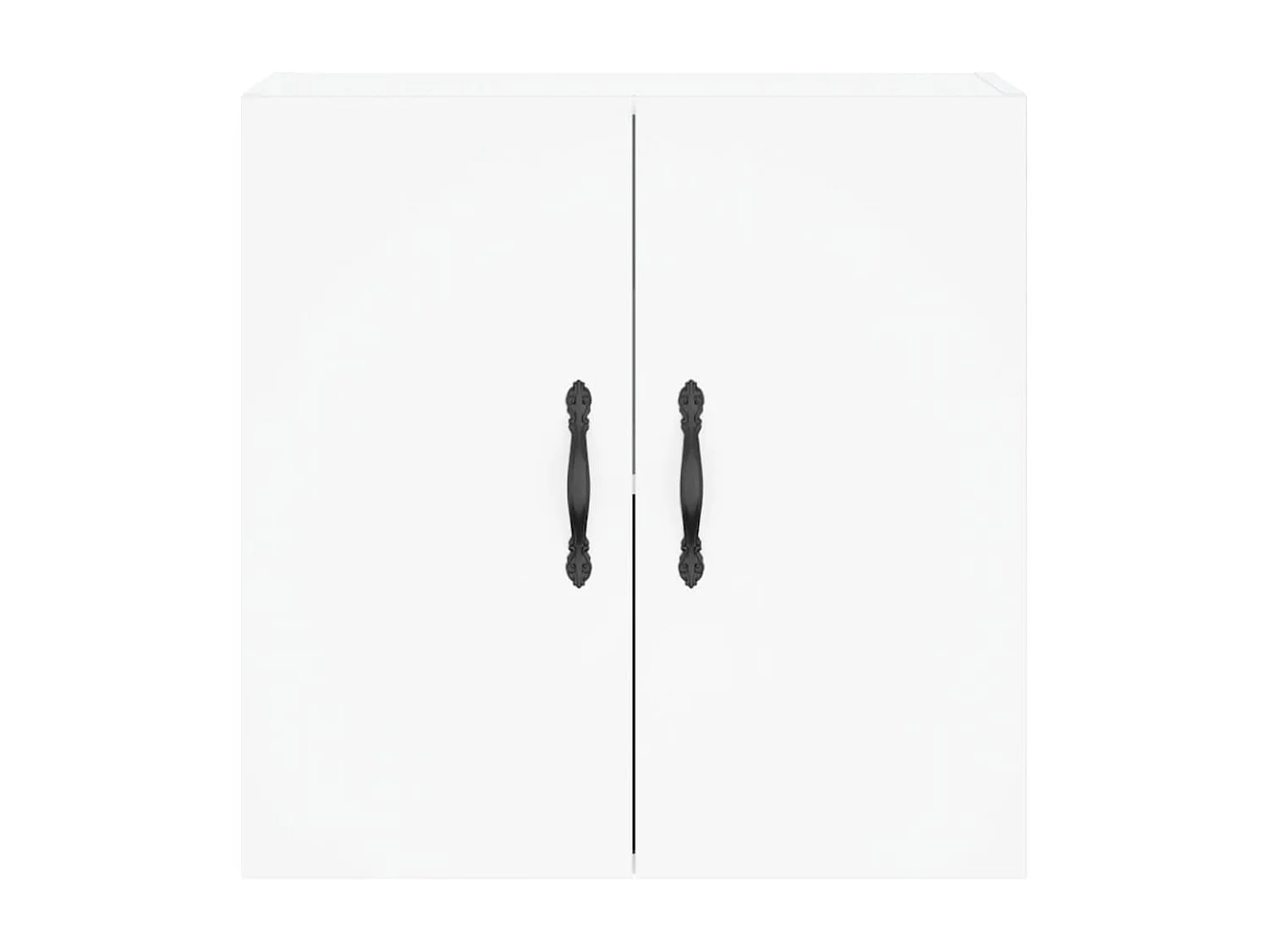 Armoire murale blanc 60x31x60 cm bois d'ingénierie FR70426