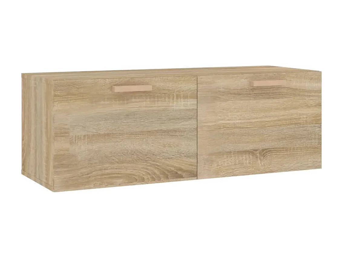 Armário parede 100x36,5x35cm derivados madeira carvalho sonoma PT103006
