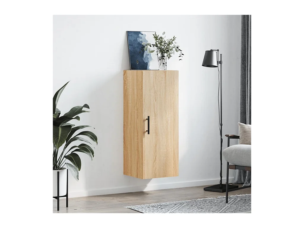 Armoire murale chêne sonoma 34,5x34x90 cm FR77201