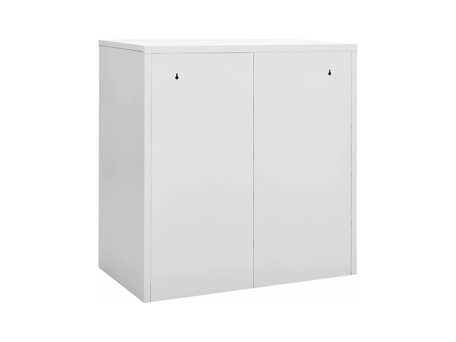 Armarios taquilla 2 uds acero gris claro y azul 90x45x92,5 cm ES754075