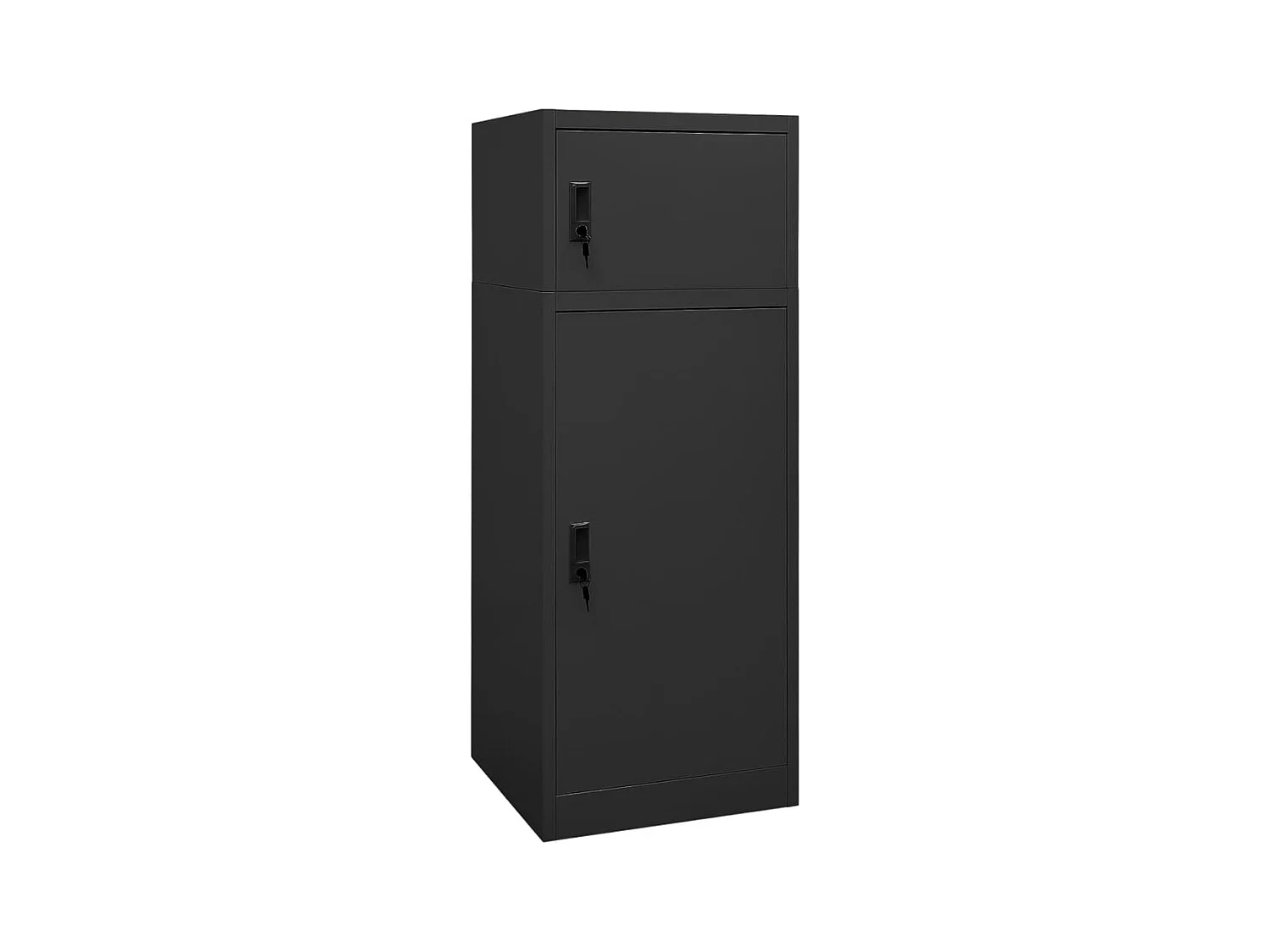 Armoire à selles Anthracite 53x53x140 cm Acier FR92511
