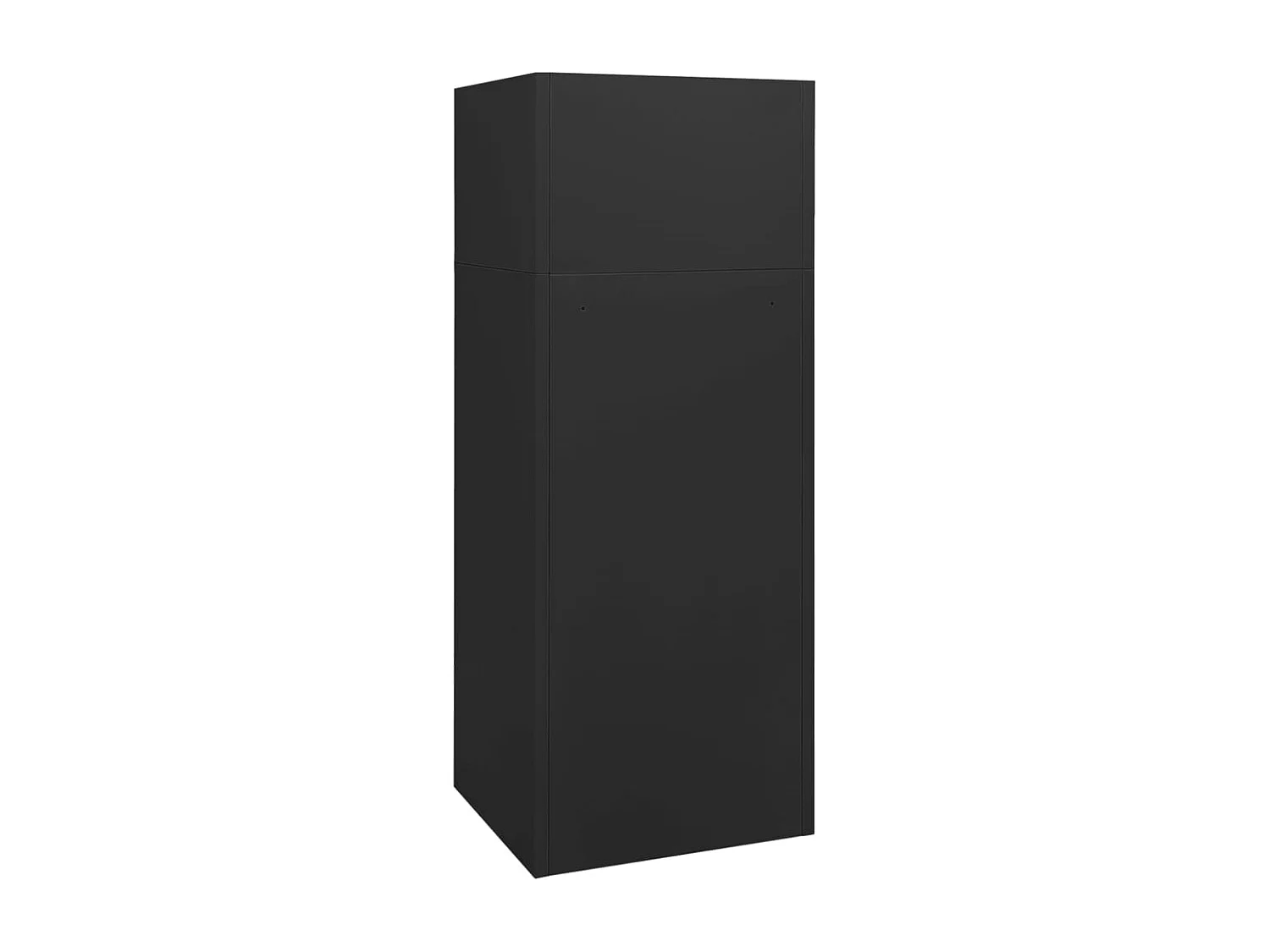 Armario para sillas de montar acero gris antracita 53x53x140 cm ES981173