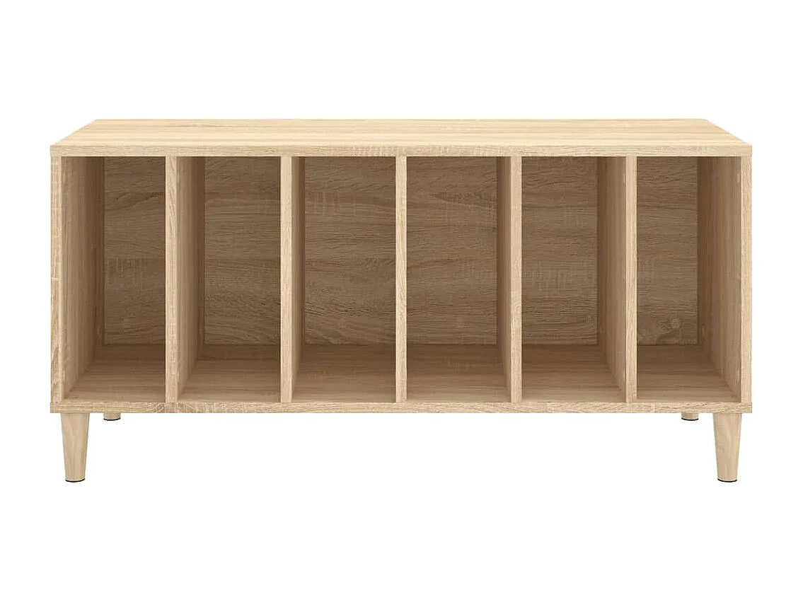 Armoire à disques chêne sonoma 100x38x48 cm bois d'ingénierie FR75740
