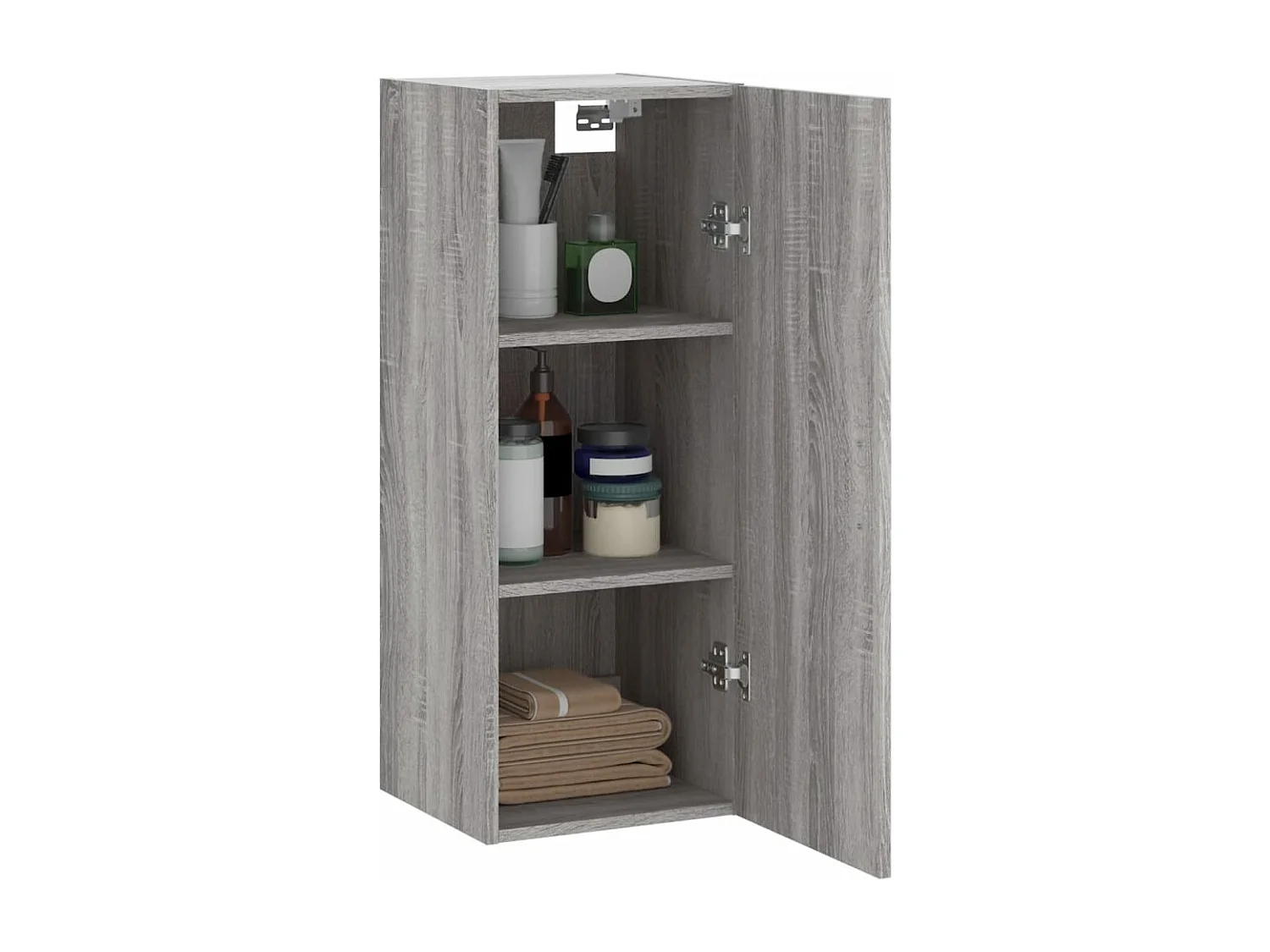 Armoire murale sonoma gris 34,5x34x90 cm FR84887
