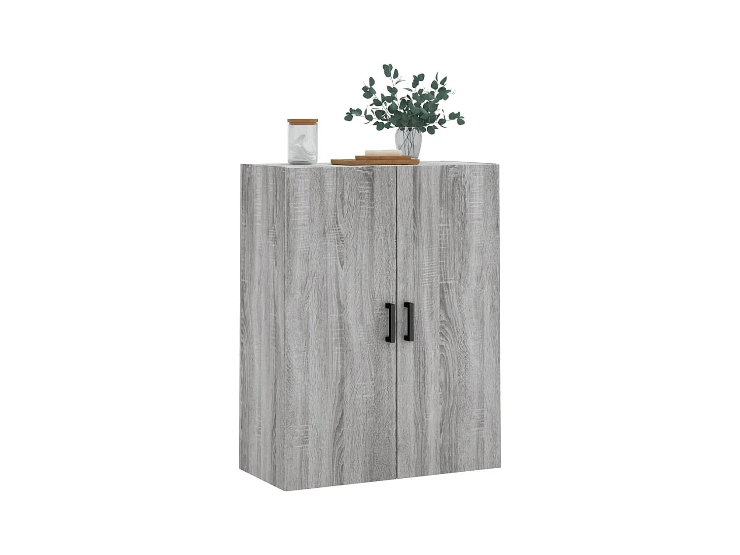 Armoire murale sonoma gris 69,5x34x90 cm FR83362