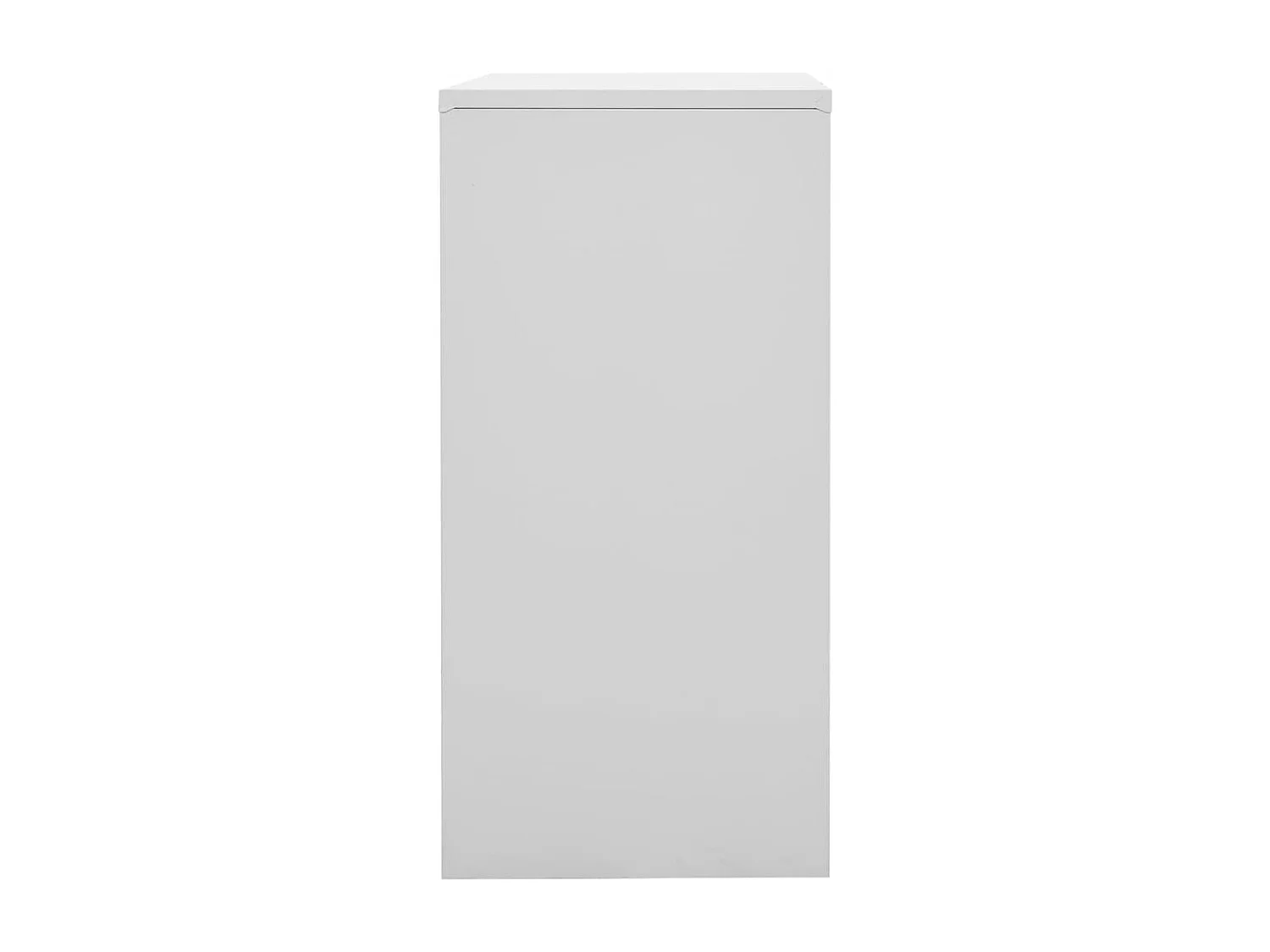 Armoires à casiers 2 pcs Gris clair et vert 90x45x92,5 cm Acier FR81618