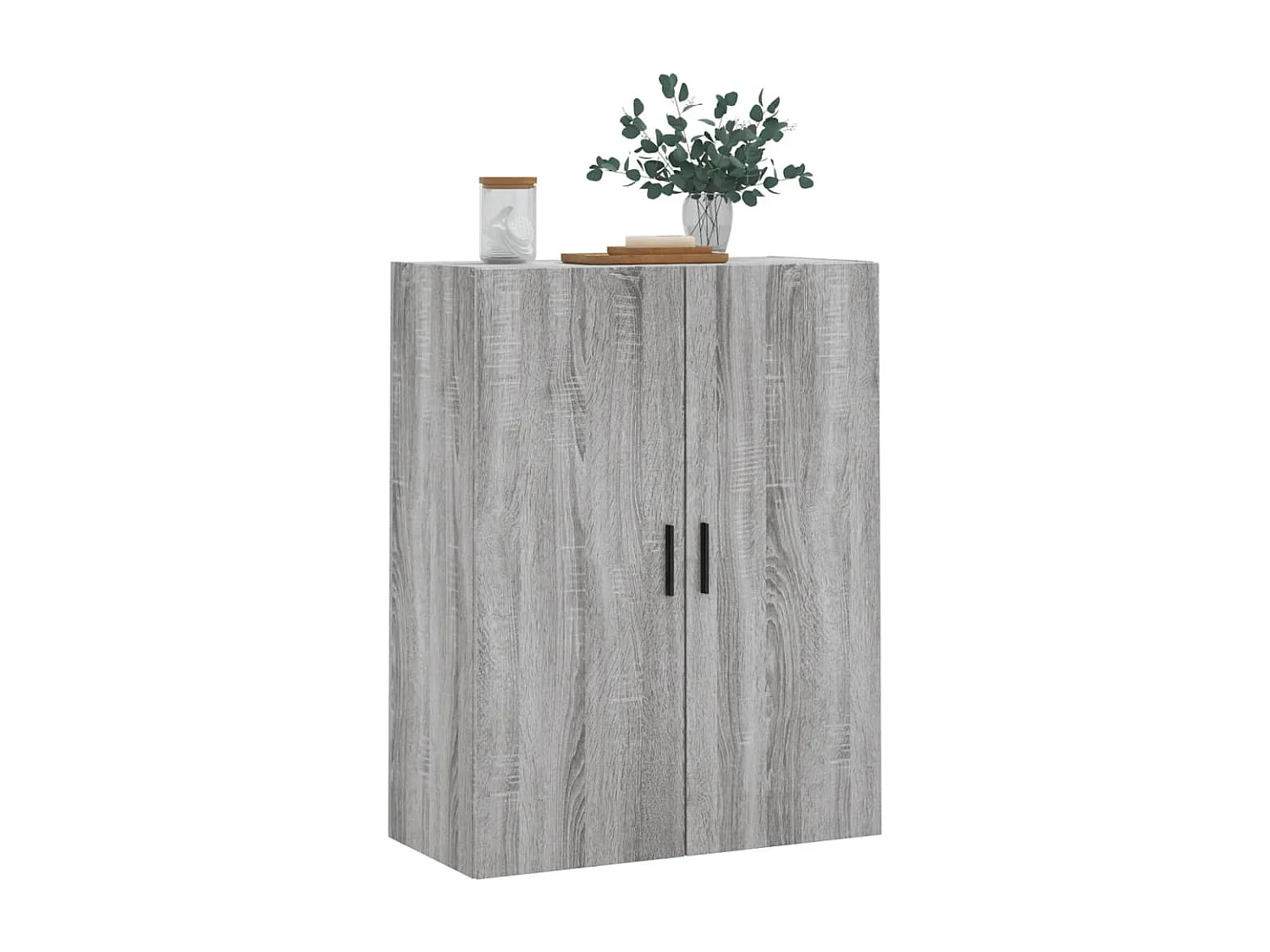 Armoire murale sonoma gris 69,5x34x90 cm FR37048