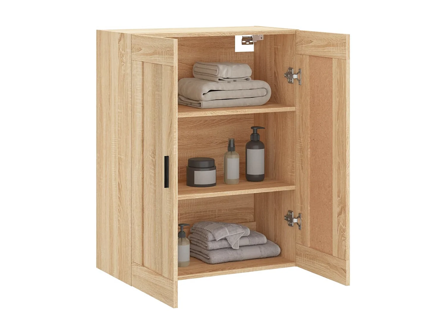 Armoire murale chêne sonoma 69,5x34x90 cm bois d'ingénierie FR71377