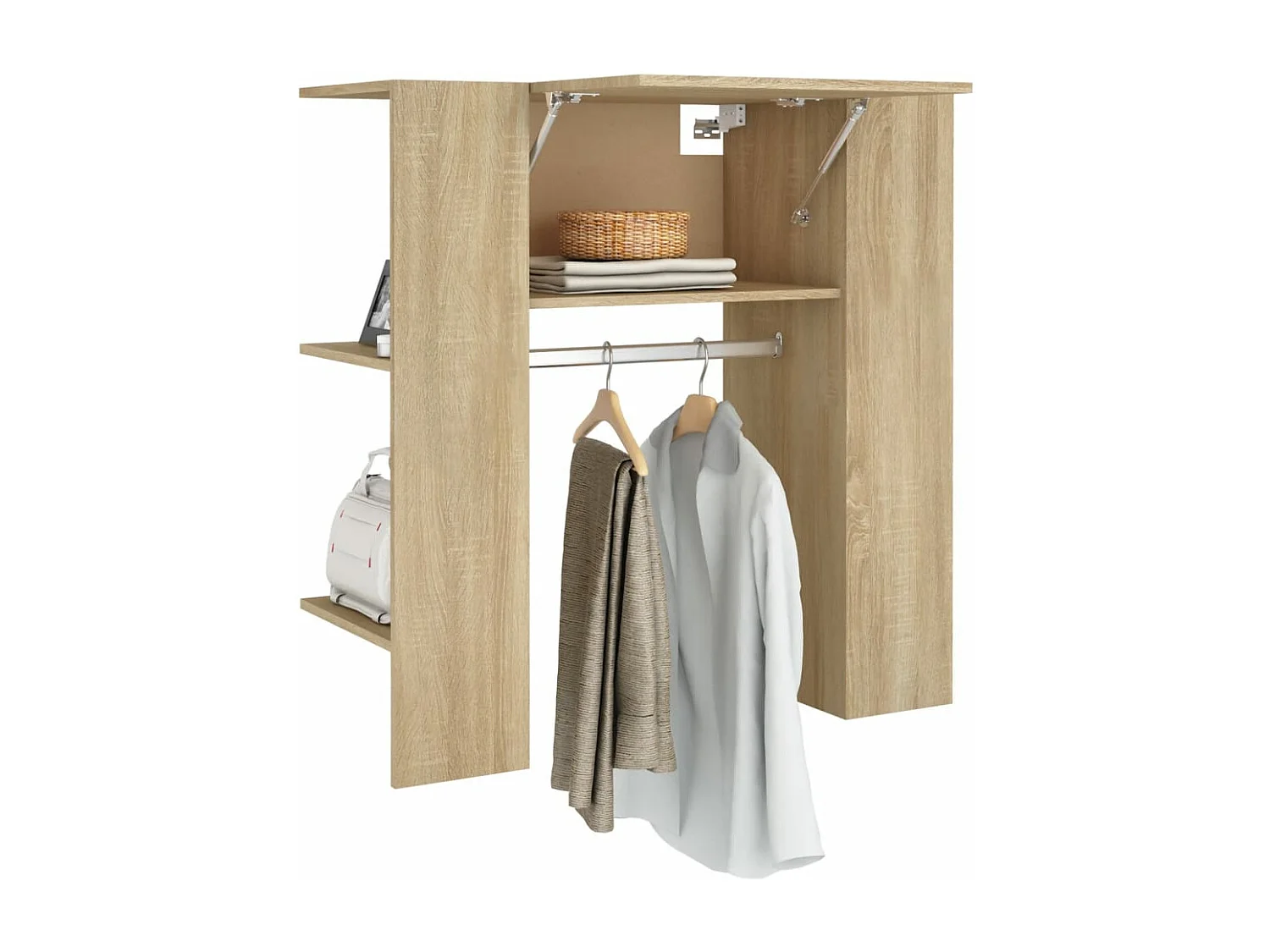 Armoire de couloir Chêne sonoma 97,5x37x99 cm Bois d'ingénierie FR22728