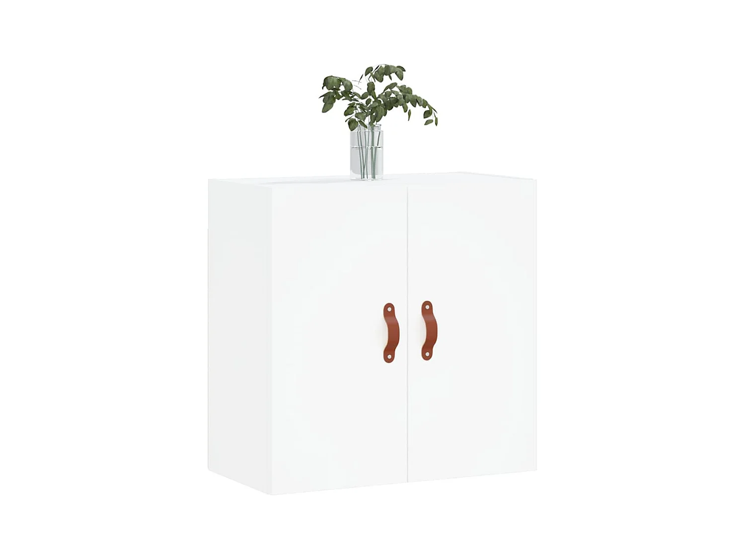 Armoire murale blanc 60x31x60 cm bois d'ingénierie FR31238