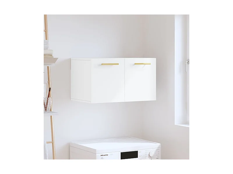 Armario de pared madera de ingeniería blanco 60x36,5x35 cm ES558130