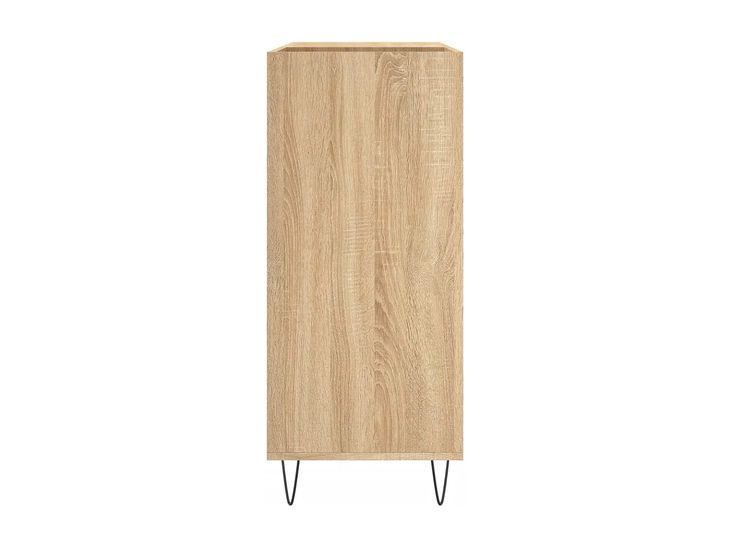 Mueble discos madera contrachapada roble Sonoma 84,5x38x89 cm ES528082