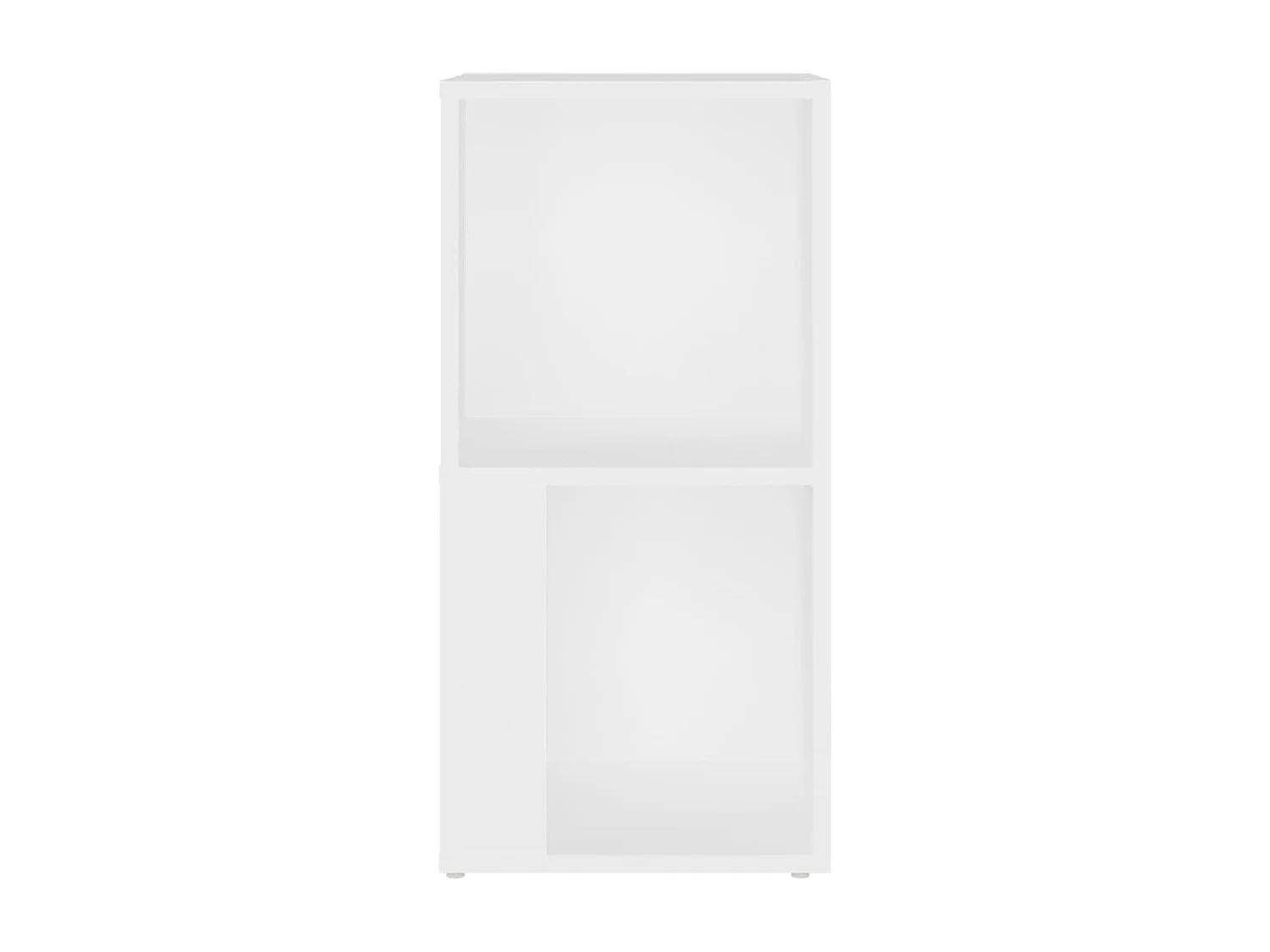 Armoire d'angle Blanc 33x33x67 cm Bois d'ingénierie FR69922