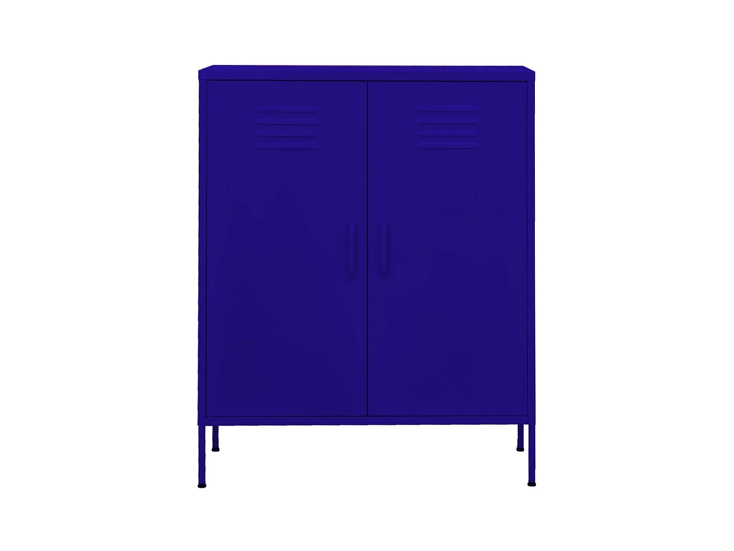 Armoire de rangement Bleu marine 80x35x101,5 cm Acier FR56706